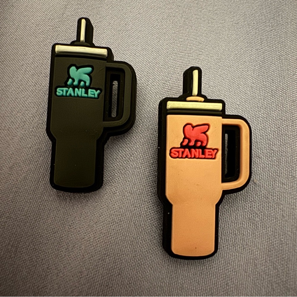 Two Stanley Croc Charms